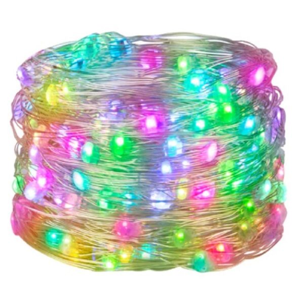Luces de navidad Alambre mini-Chip WS2812 B 5v (5m)