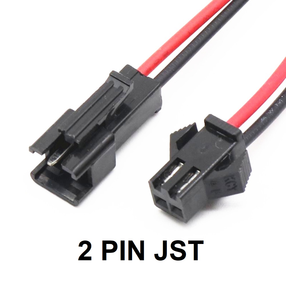 EMSea 20 Piezas Conector JST 1.25SH Hembra A 2.0 PH Macho - Cable Adaptador De 2 Pines Para Baterías RC Y LED