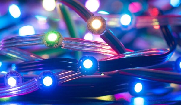 Luces de navidad Cable Chip WS2812 B 5v (5m) - Imagen 2