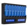 Cargador USB para todo tipo de baterías recargables
