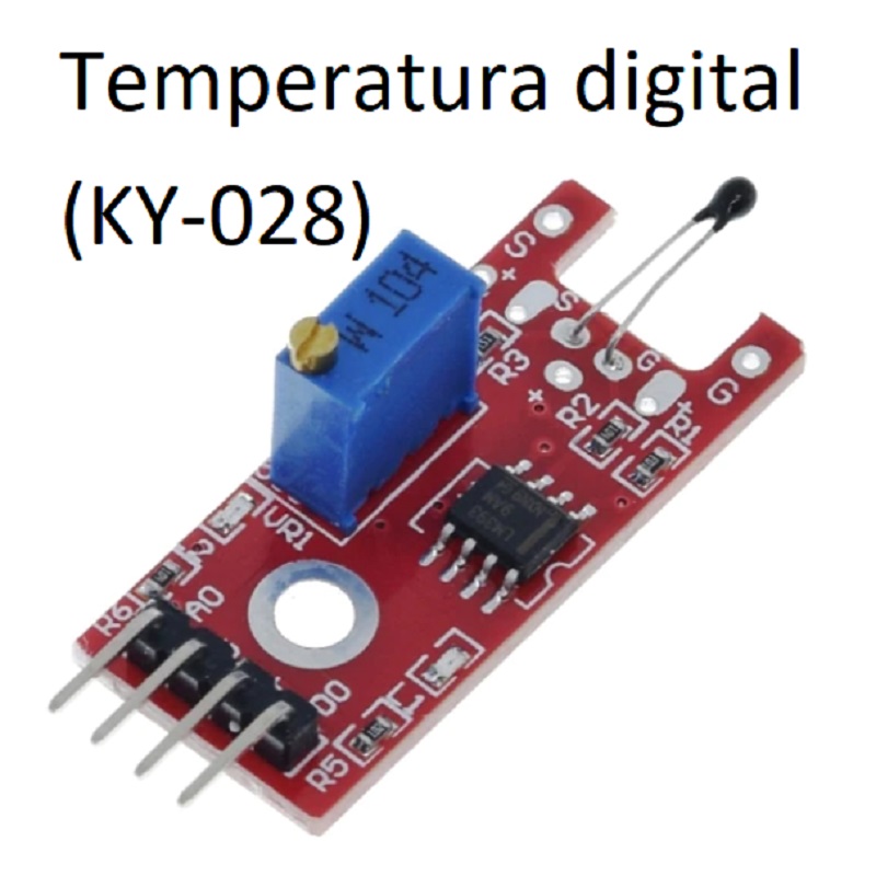 Sensor de temperatura digital (KY-028) - ELECTROART