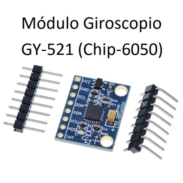 Módulo Giroscopio GY-521 (Chip 6050 MPU6050) - Imagen 2