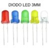 10x Pack Led 3mm (20 mA) - Imagen 2
