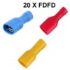20x Pack Terminales Eléctricos FDFD - Imagen 2