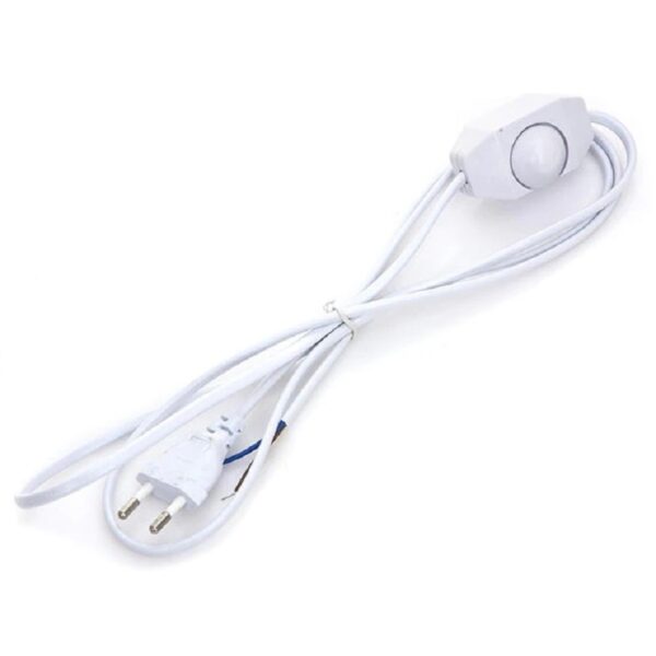 Atenuador Regulador Brillo Dimmer 220V 1.8m (Blanco)