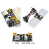 Kit Protoboard 830 pts + Fuente MB102 (Usb) + Cables - Imagen 3