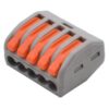 5x Pack Conector Eléctrico Rápido Wago 215 ( 5 pines )