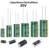 Capacitores Electrolíticos 35V - Imagen 2