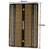 Placa Prototipo PCB Diseño Universal (55mm x 81mm) - Imagen 2