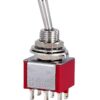 2x Interruptor MTS-202 Momentáneo 6mm 6pin 2pos