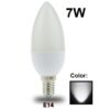 Ampolleta E14 Vela Frío 7 Watts - Imagen 2