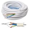 2x Cable cordón H05VV-F 3x0.75mm2 blanco precio 2 metros - Imagen 2