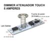 Atenuador Dimmer Perfil Cinta Touch Led 12-24 Volts - Imagen 2