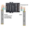 Amplificador Cinta Led 4 pines 5V-24V - 10 Amp x color max - Imagen 3