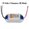 Transformador 220VAC a 12VDC 2Amp 28W (Led Driver) - Imagen 2