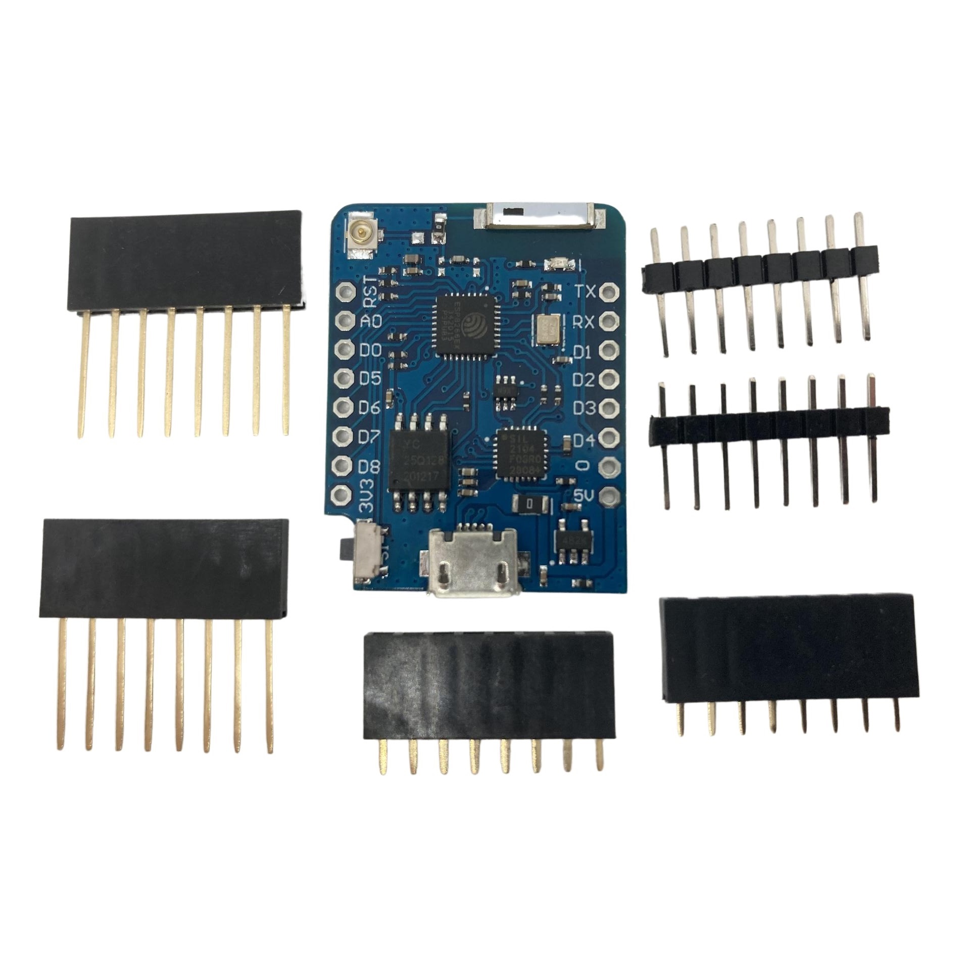 D1 Mini ESP8266 Arduino Compatible V3 PRO 16Mb Sin antena - ELECTROART