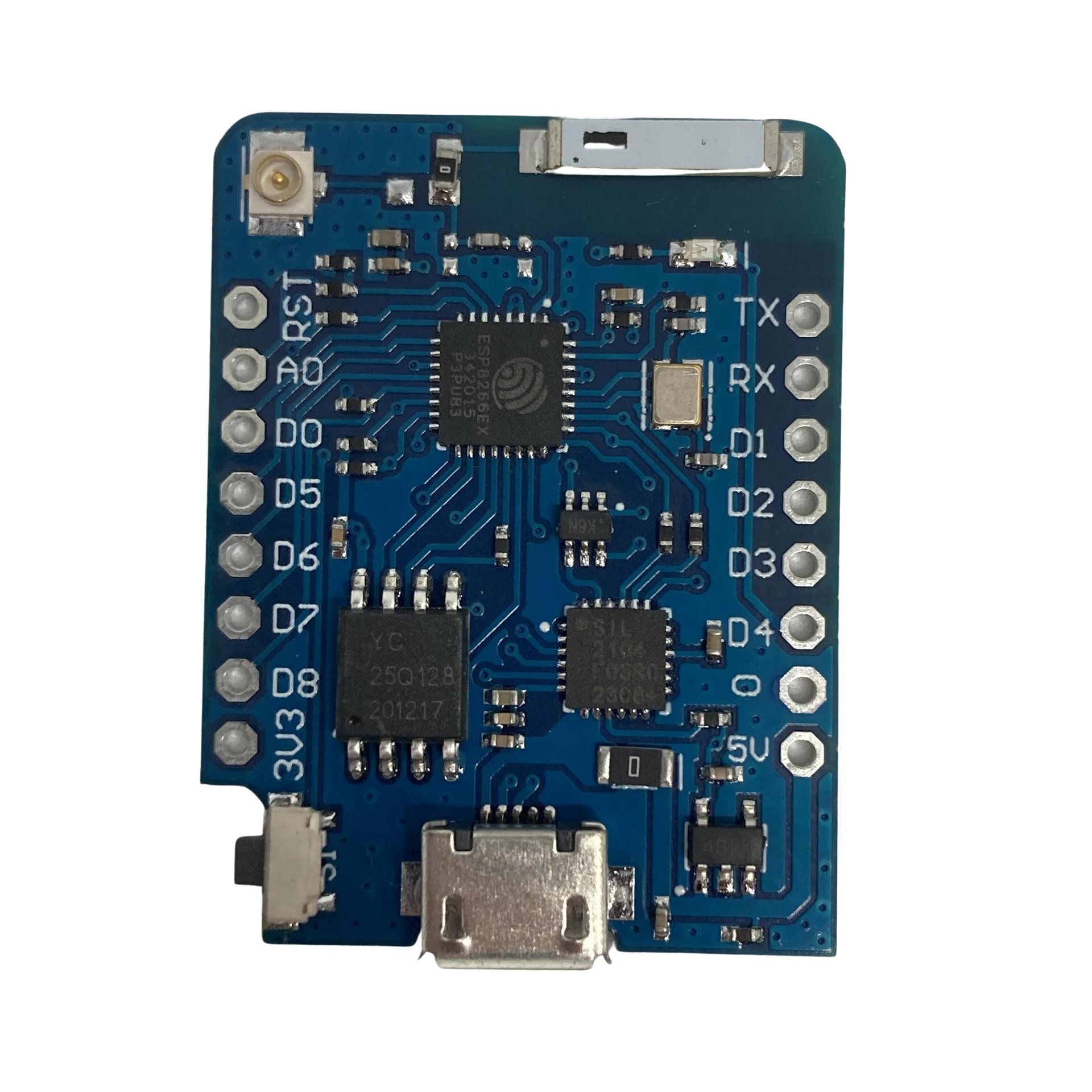 D1 Mini ESP8266 Arduino Compatible V3 PRO 16Mb Sin antena - ELECTROART