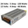 Fuente de poder Switching 220VAC a 2 salidas 24V5A y 12V4A - Imagen 2