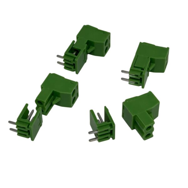 4x Pack terminales ángulo KF2EDG 2 pines 5.08mm (8 piezas)-6