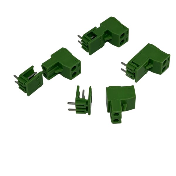 4x Pack terminales ángulo KF2EDG 2 pines 5.08mm (8 piezas)-ML