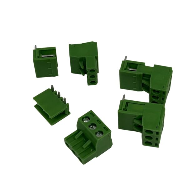 4x Pack terminales ángulo KF2EDG 3 pines 5.08mm (8 piezas)-2