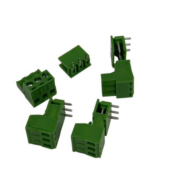 4x Pack terminales ángulo KF2EDG 3 pines 5.08mm (8 piezas)-3