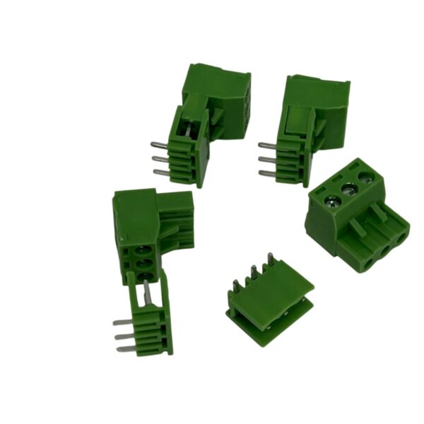 4x Pack terminales ángulo KF2EDG 3 pines 5.08mm (8 piezas)-5