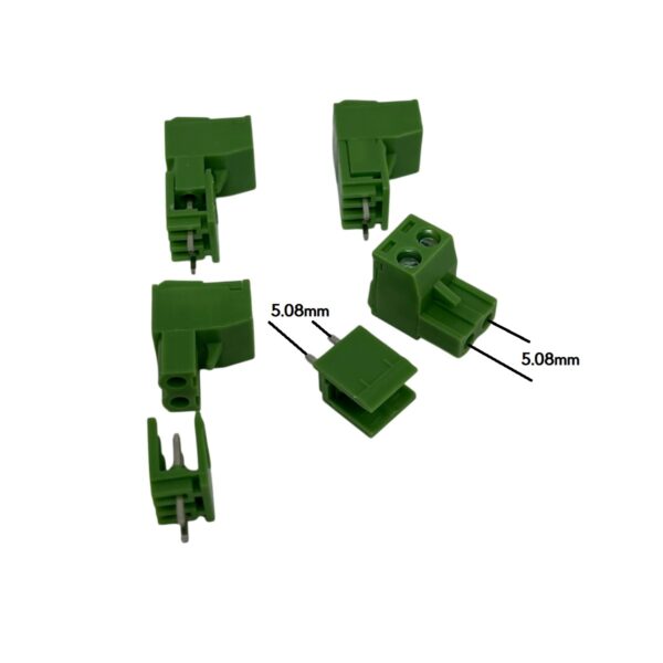4x Pack terminales recto KF2EDG 2 pines 5.08mm (8 piezas)-1