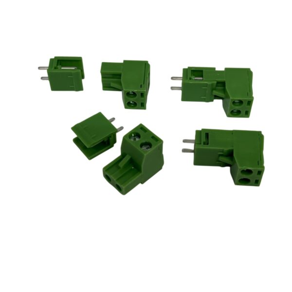 4x Pack terminales recto KF2EDG 2 pines 5.08mm (8 piezas)-ML