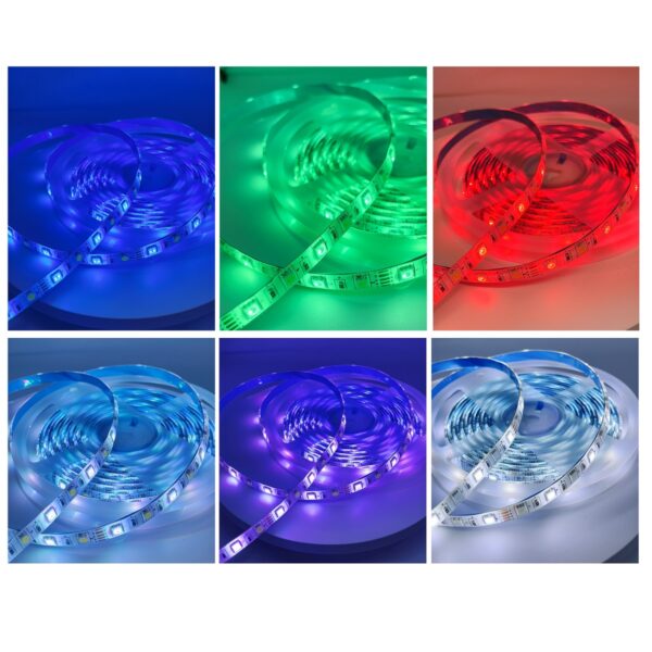 Cinta Led 5050 - 12V - 60 Leds/m (Color RGBW-IP65-5 metros)-4