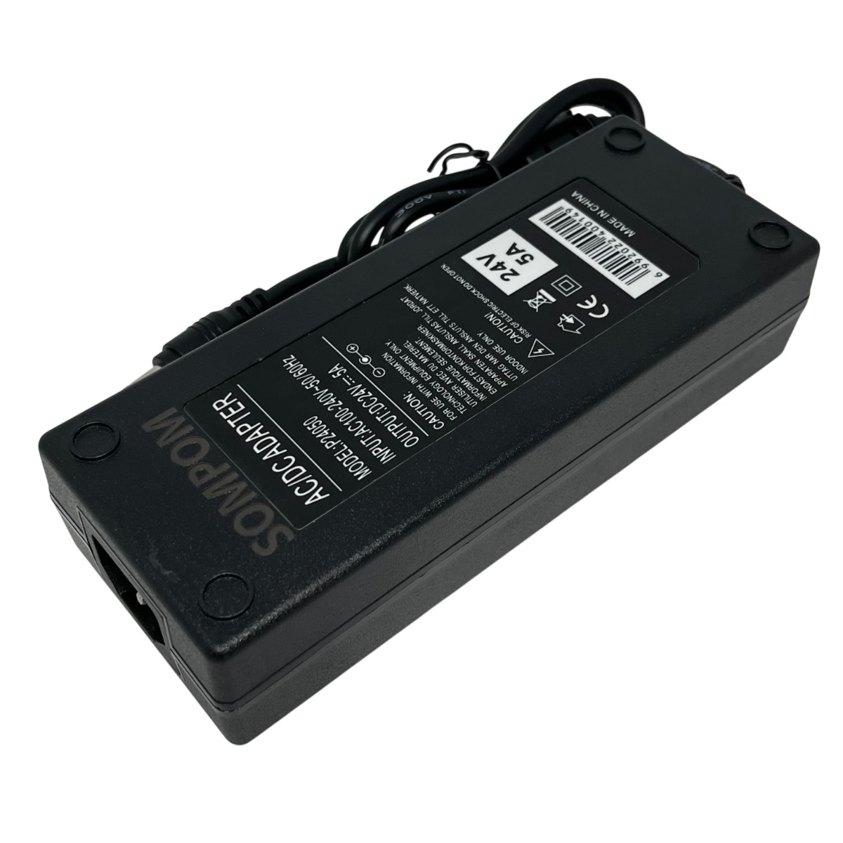 Cargador Transformador 24Volts 5A 120W Conector 5.5x2.5-2.1-9