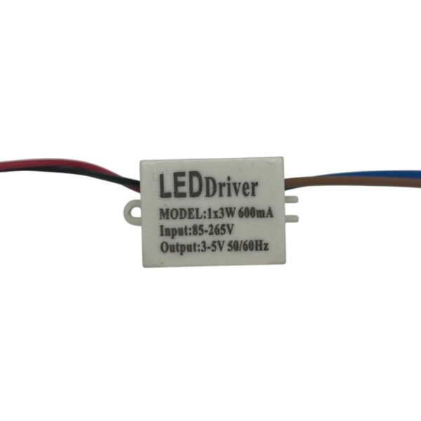 Led Driver Corriente Constante IP30 1-3W 3-5V 600 mA-ML