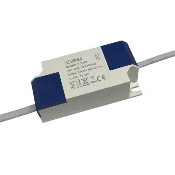 Led Driver Corriente Constante IP30 6-9W 6-12V 600 mA-ML