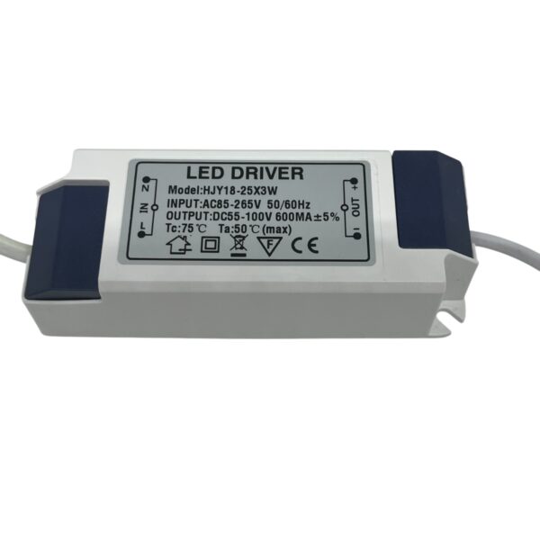 Led Driver Corriente Constante IP30 54-75W 55V-100V 600 mA-ML